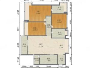 蓝湾半岛 3室2厅 124.27㎡ 精装珠海斗门区井岸镇二手房图片