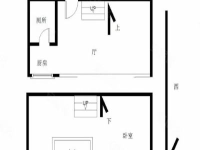 华发世纪城三期小区1室0厅1卫户型图5