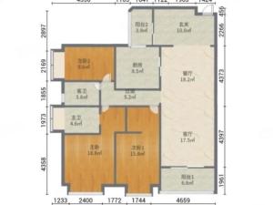 南湾国际 3室2厅 130.64㎡ 精装珠海香洲区南湾二手房图片