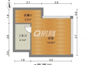 华发世纪城三期 1室2厅 55.21㎡ 精装珠海香洲区南湾二手房图片