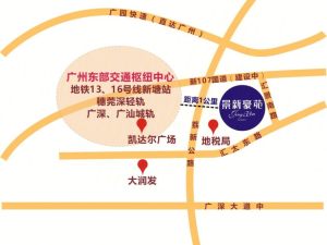 广州景新豪苑新房楼盘交通图3