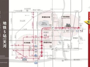 广州时代名著新房楼盘交通图3