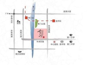 广州南沙云山诗意新房楼盘交通图3