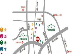 广州美力百富雅苑二期新房楼盘交通图3