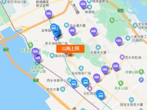 深圳山海上城二期新房楼盘交通图3