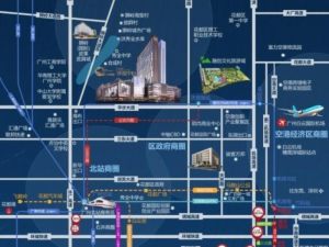 广州富力环贸港新房楼盘交通图3