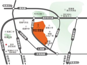 深圳奥宸观壹城新房楼盘交通图3